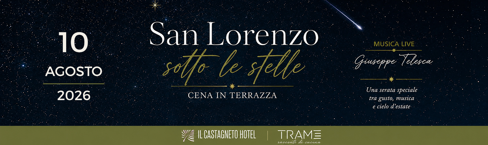 Cena di San Lorenzo in terrazza